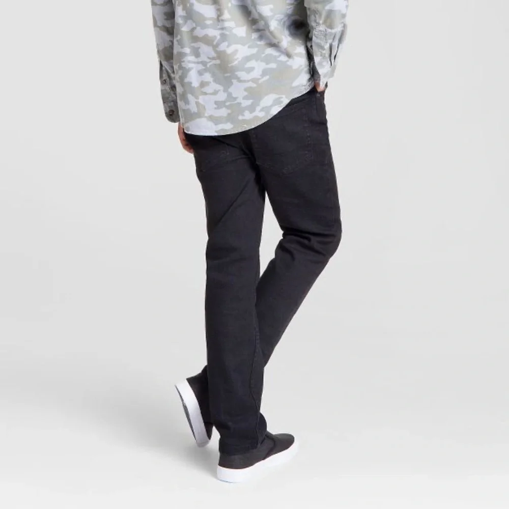 Boys' Straight Fit Stretch Jeans - Cat & Jack™ - Picture 2 of 2